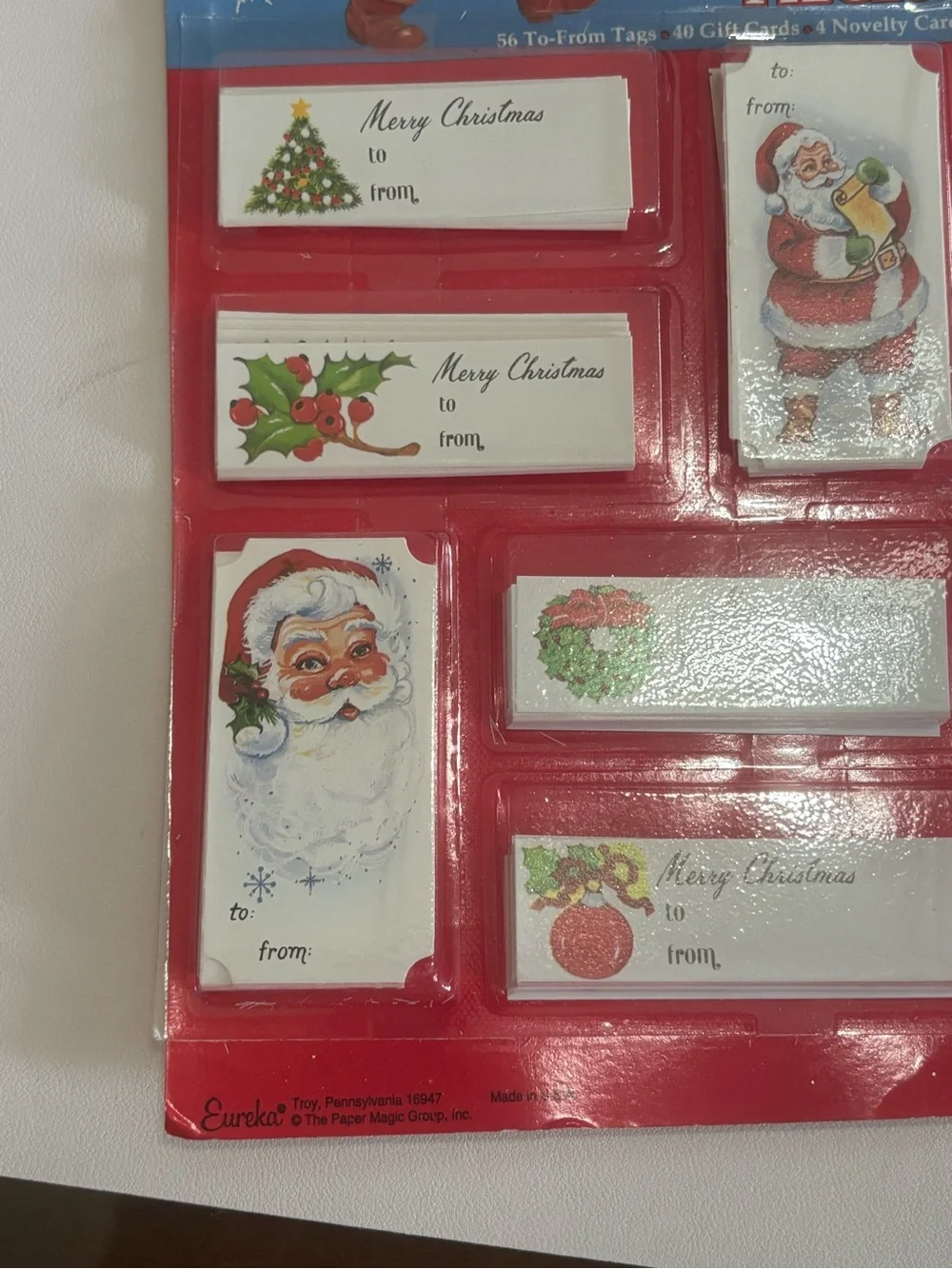 Vintage christmas Tags and Cards 100 Pieces